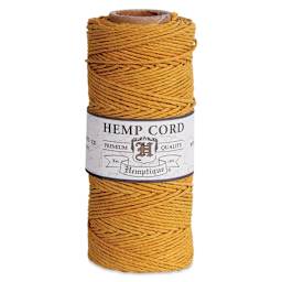 Hemptique Hemp Cord Spool - Gold, 1 mm x 205 ft