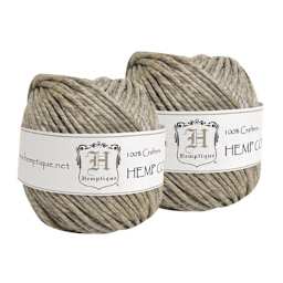 Hemptique Hemp Cord Ball, Natural, 100 lb.