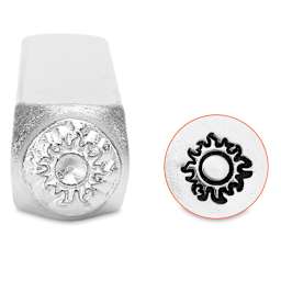 ImpressArt Design Stamp - Sun, 6 mm