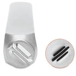 ImpressArt Design Stamp - Diagonal Lines, 6 mm