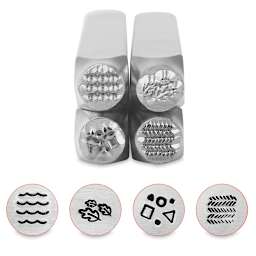 ImpressArt Design Stamp - Texture Pack Series 4, Set of 4