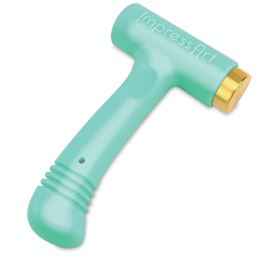 ImpressArt Ergo-Angle Metal Stamping Hammer - Side view of hammer
