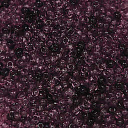 John Bead Czech Glass Seed Beads - Transparent Amethyst, Luster Mix, 10/0 - close-up