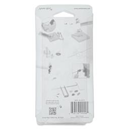 Artistic Wire Colored Copper Craft Wire - Buy-The-Dozen, Assorted Colors, 26 Gauge, 15 ft, Set of 12 - back of packaging