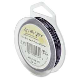 Artistic Wire Colored Copper Craft Wire - Dark Blue, 22 Gauge, 45 ft