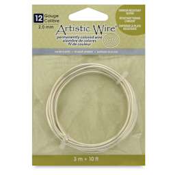 Artistic Wire Aluminum Craft Wire - Front view of package of Tarnish resist Silver wire