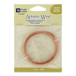 Artistic Wire Colored Copper Craft Wire - Copper, 16 Gauge, 10 ft