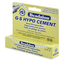 Beadalon Bead Stringing Glue - Right angled view of package
