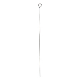Beadalon Pin Backs - Silver, Pkg of 108 - single pin head