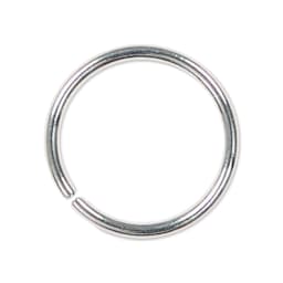 Beadalon Jump Rings - Silver Plated, Round, 10 mm