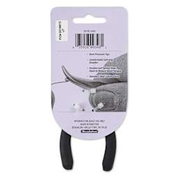 Beadalon Designer Series Bent Chain Nose Pliers - back of packaging