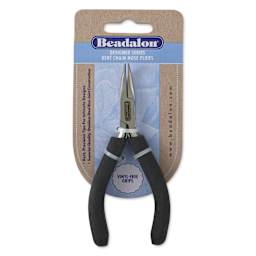 Beadalon Designer Series Bent Chain Nose Pliers - front of packaging
