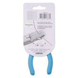Beadalon Designer Series Nylon Jaw Flat Nose Pliers - 0.32" x 0.79" - back of packaging