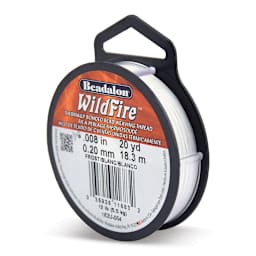 Beadalon WildFire Beading Thread - Frost, 0.008", 20 yds