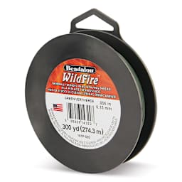 Beadalon WildFire Beading Thread - Green, 0.006", 300 yds
