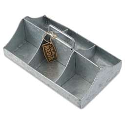 Hampton Art Galvanized Metal Organizer
