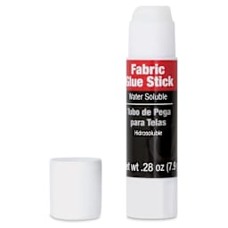 Dritz Fabric Glue Stick, upward with cap off