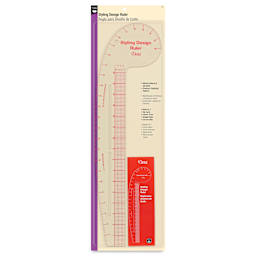 Dritz Styling Design Ruler front of packaging