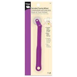 Dritz Serrated Tracing Wheel, front of the packaging