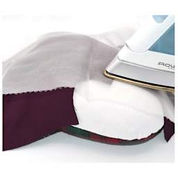 Dritz Sheer Press Cloth in use