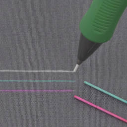 Dritz Tailor's Marking Set close-up of chalk lines