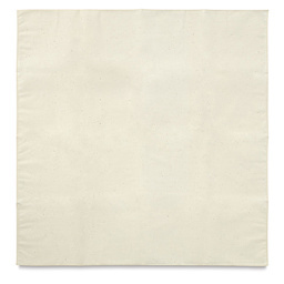 Carolina Creative Natural Cotton Bandana - Top view of 21" square cotton canvas 