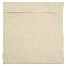 Natural Cotton Pillow Covers - Back of 18" Square Cover