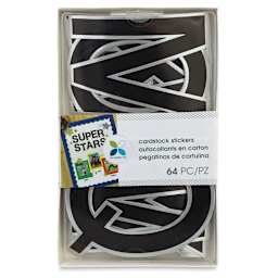 Momenta Cardstock Alphabet Stickers