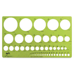 Helix Circle Template - Combo Circle, out of packaging