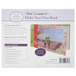 Arnold Grummer's Make Your Own Book Kit - Classroom Pack, Pkg of 12 Kits, packaging