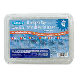 Life of the Party Glycerin Soap Base - Front of Clear Glycerin package