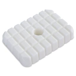 Life of the Party Glycerin Soap Base - Angled view of White Glycerin block