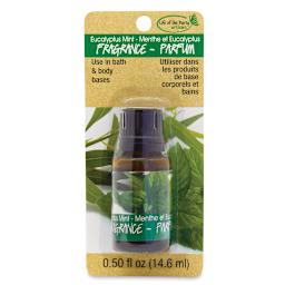 Life of the Party Soap Fragrances - Front of blister package of Eucalyptus Mint fragrance
