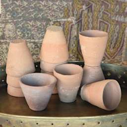 HomArt Terra Cotta Cups