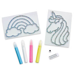 Creativity for Kids Window Art Mini Kit - Magical (Kit contents)