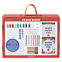 Kid Made Modern Studio in a Box Kit (Back of Box)
