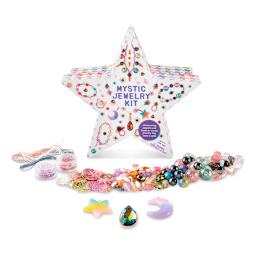 Kid Made Modern Jewelry Kit - Components of Mystic Jewelry Kit shown with package