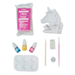 Youniverse Crystal Growing Unicorn Kit - Components of Kit shown