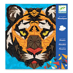 Djeco Mosaics Kits - Front of package of Kahn Kit