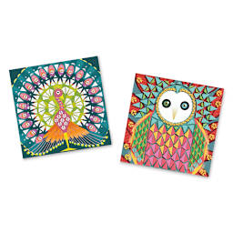 Djeco Mosaics Kits - Finished mosaics from Coco Kit