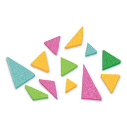 Djeco Mosaics Kits - Various colors of mosaics shown