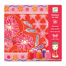 Djeco Scarf Painting Kit - Japanese Garden