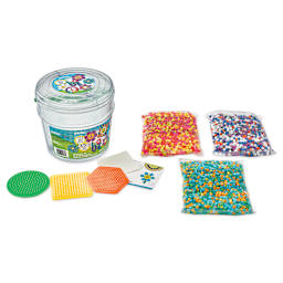 Perler Daisy Love Fused Bead Kit contents