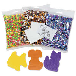 Perler Pet Pals Fused Bead Activity Bucket - contents