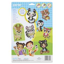 Perler Nature Trail Fused Bead Activity Kit - back of packaging