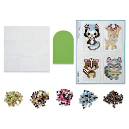 Perler Nature Trail Fused Bead Activity Kit - contents