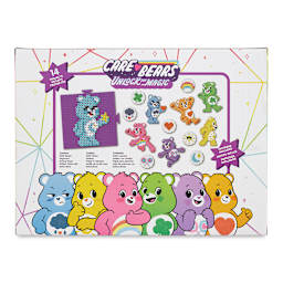 Perler Care Bear Fused Bead Kit (Back of packaging)