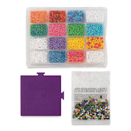 Perler Care Bear Fused Bead Kit (Kit contents)