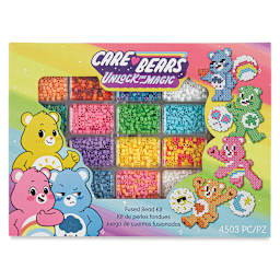 Perler Care Bear Fused Bead Kit (Front of packaging)