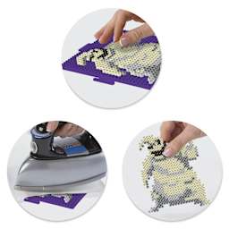 Perler The Nightmare Before Christmas Fused Bead Kit - crafting steps